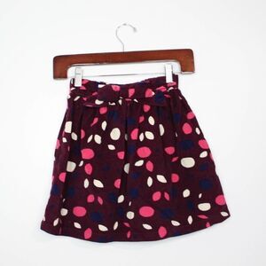 Hanna Andersson Corduroy Polka Dot Skirt Sz 8